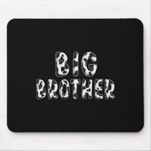Cow Big Brother Birthday Family Matching Fathers D Mouse Pad