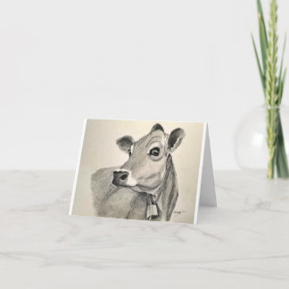 Cow Birthday Card