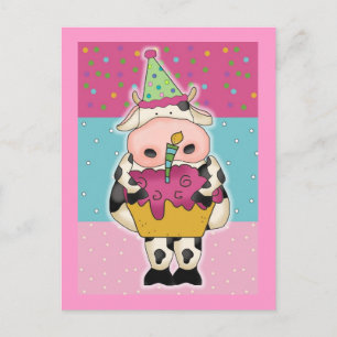 Cow Birthday Cards and Postage