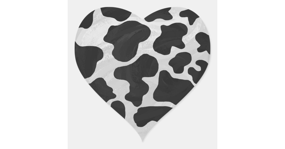 GOOD MOO Cows Lover Aesthetic Cow Print pattern Black and White