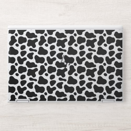 Cow Black And White Skin Print SSeamless Pattern