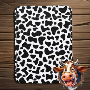 Cow Black White patch's Baby Blanket