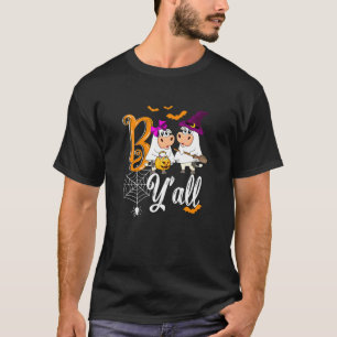 Cow Boo Y'all Farmer Halloween Costume T-Shirt