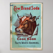 Cow Brand Soda Poster