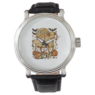 Cow Bull Sheet Halloween Watch