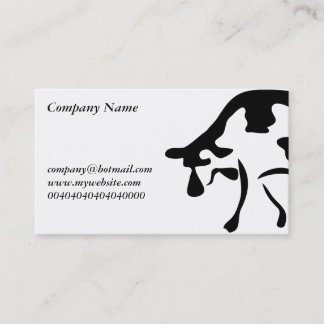 Cow, Business Card
