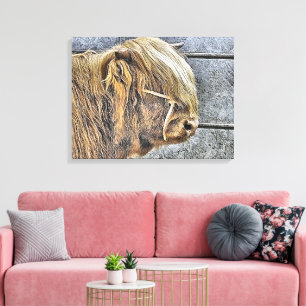 COW CANVAS PRINT