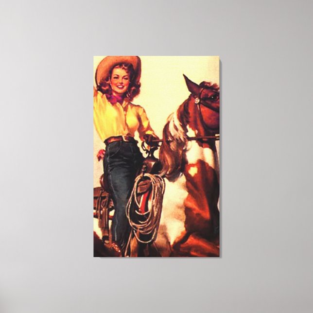 cow canvas print (Front)
