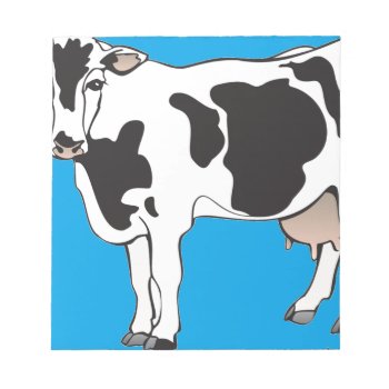 Cow Cartoon Vectors--b Notepad by CREATIVEforHOME at Zazzle