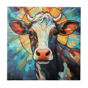 Cow Ceramic Tile