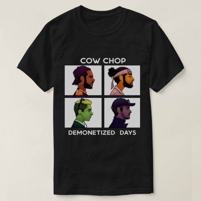 cow chop Demonetized Days Classic T-Shirt (Design Front)