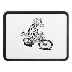 Cow Christmas Lights Ugly Christmas  Design Funny  Hitch Cover