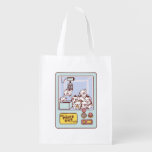 COW CLAW MACHINE GROCERY BAG
