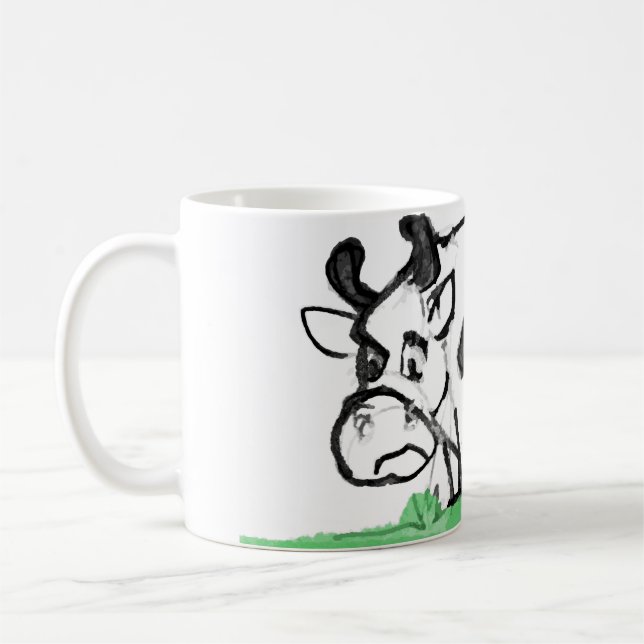 Cow Coffee Mug (Left)