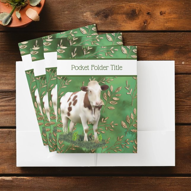 Cow Concept Pocket Folder (Creator Uploaded)