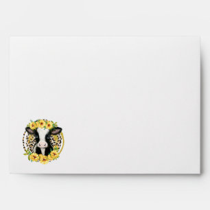 Cow country western envelope