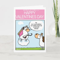 Cow Cupid Holiday Card