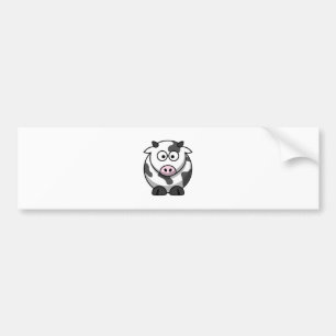 Cow Cute Bumper Sticker