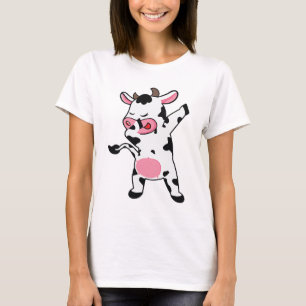 Cow Dabbing Farmer Dab Dance T-Shirt