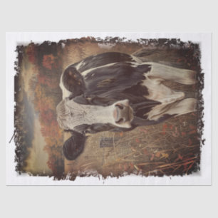 Cow Dairy Milking Holstein Friesian Tissue Paper