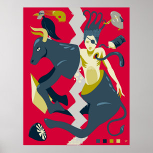 Cow dance  poster