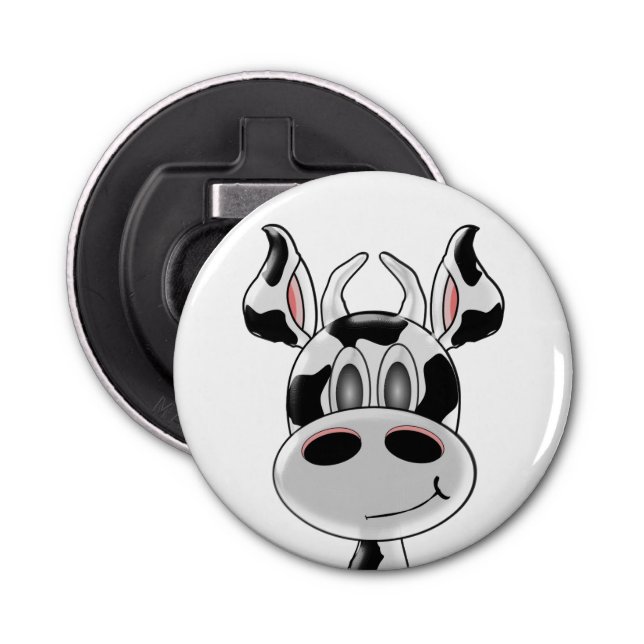 Cow Design Bottle Opener (Front)