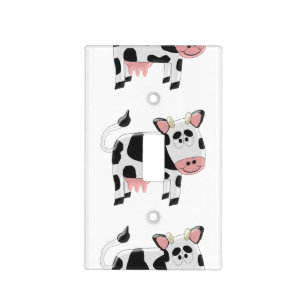 Cow Design Light Switch Cover