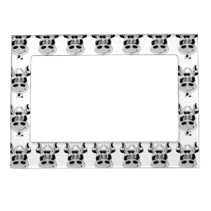 Cow Design Magnetic Photo Frame