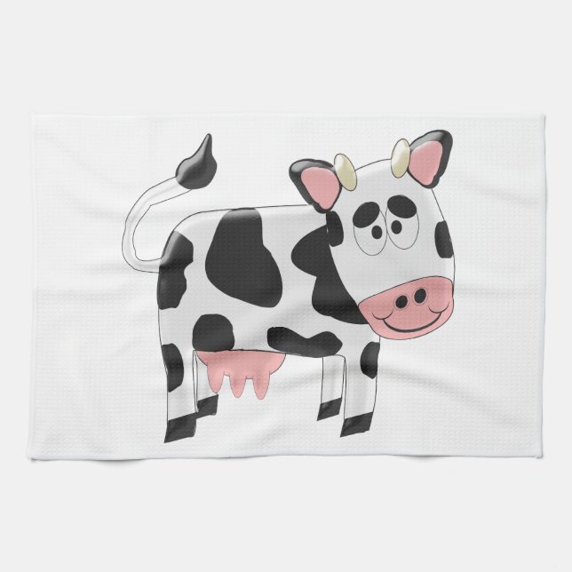 Cow Design Towel (Horizontal)