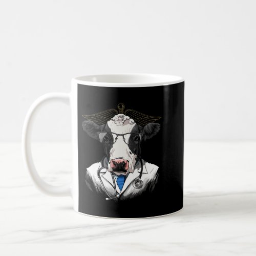 Cow Doctor Vet Veterinarian Animal Lover  Coffee Mug