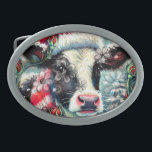 Cow Dreaming of Warmer Times Teal Red Floral Belt Buckle<br><div class="desc">Cow Dreaming of Warmer Times Teal Red Floral
Please follow me; I create new designs and products daily!
Feel free to contact me with your design needs.</div>