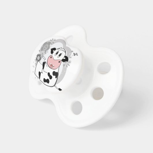Cow drinking milk pacifier (Front Right)