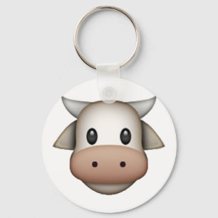 Cow - Emoji Keychain