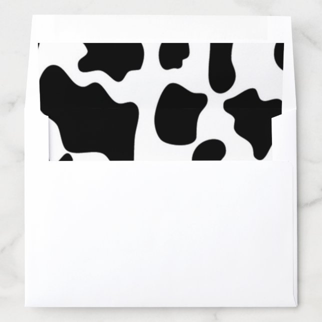 Cow Envelope Liner (In Envelope)