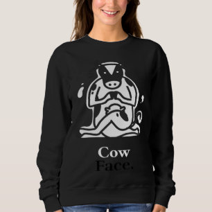 Cow Face Yoga Pose Sweatshirt