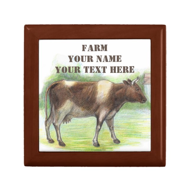 Cow farm  gift box (Front)