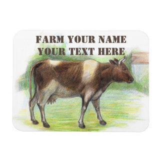 Cow farm  magnet