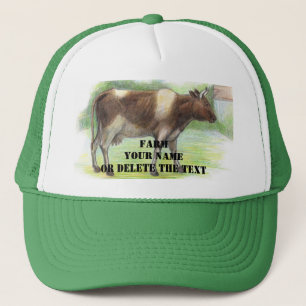 Cow farm  trucker hat