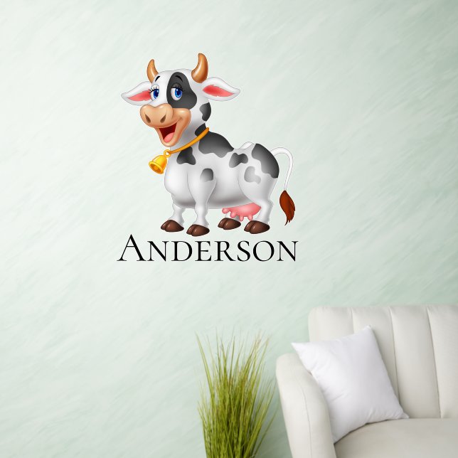 Cow Farm Wall Decal (Living Room)