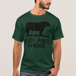 Cow Farmer - Black Angus Rancher  T-Shirt
