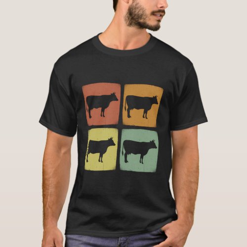 Cow Farming Animal T_Shirt