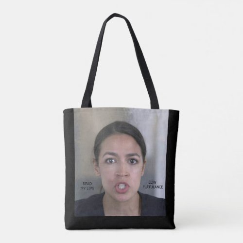 COW FLATULENCE_AOC TOTE BAG