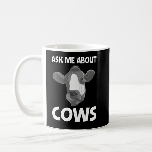 Cow For Men Women Kids Cow Farmer Farming  1  Coffee Mug