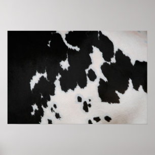 Cow fur poster