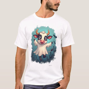 Cow Ghost Boo-levard T-Shirt