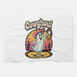 Cow Ghoul Halloween Spooky Kitchen Towel