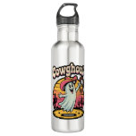 Cow Ghoul Halloween Spooky Stainless Steel Water Bottle