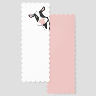 Cow gift, cute cow gift. cow themed bookmarks