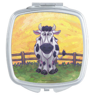 Cow Gifts & Accessories Compact Mirror