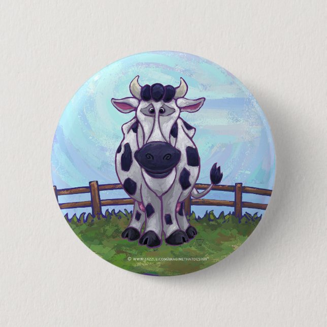 Cow Gifts & Accessories Pinback Button (Front)